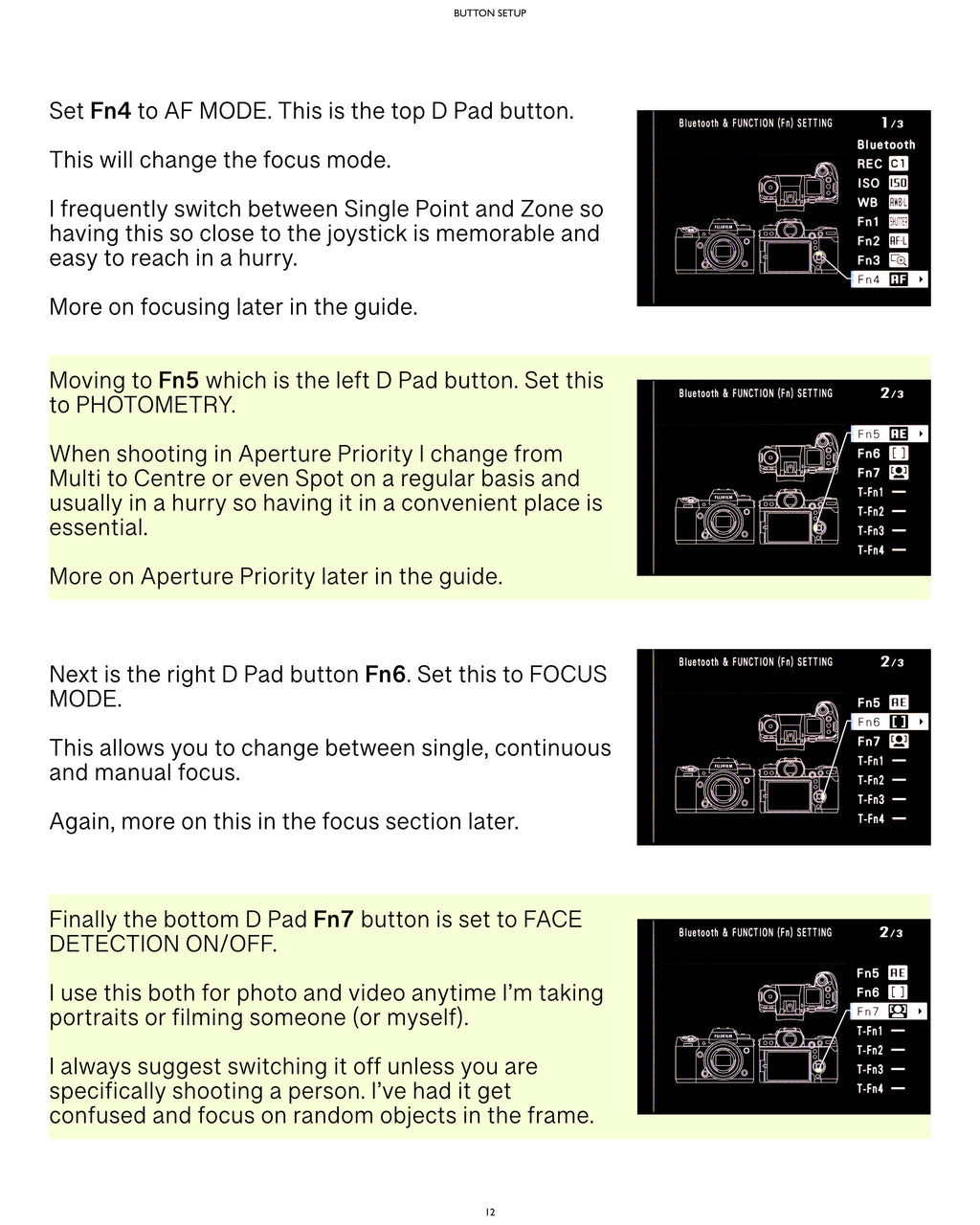 Fujifilm XH2 Camera Guide