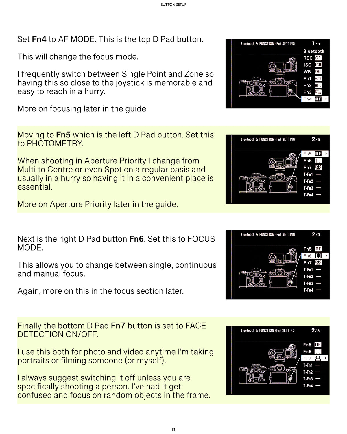 Fujifilm XH2 Camera Guide