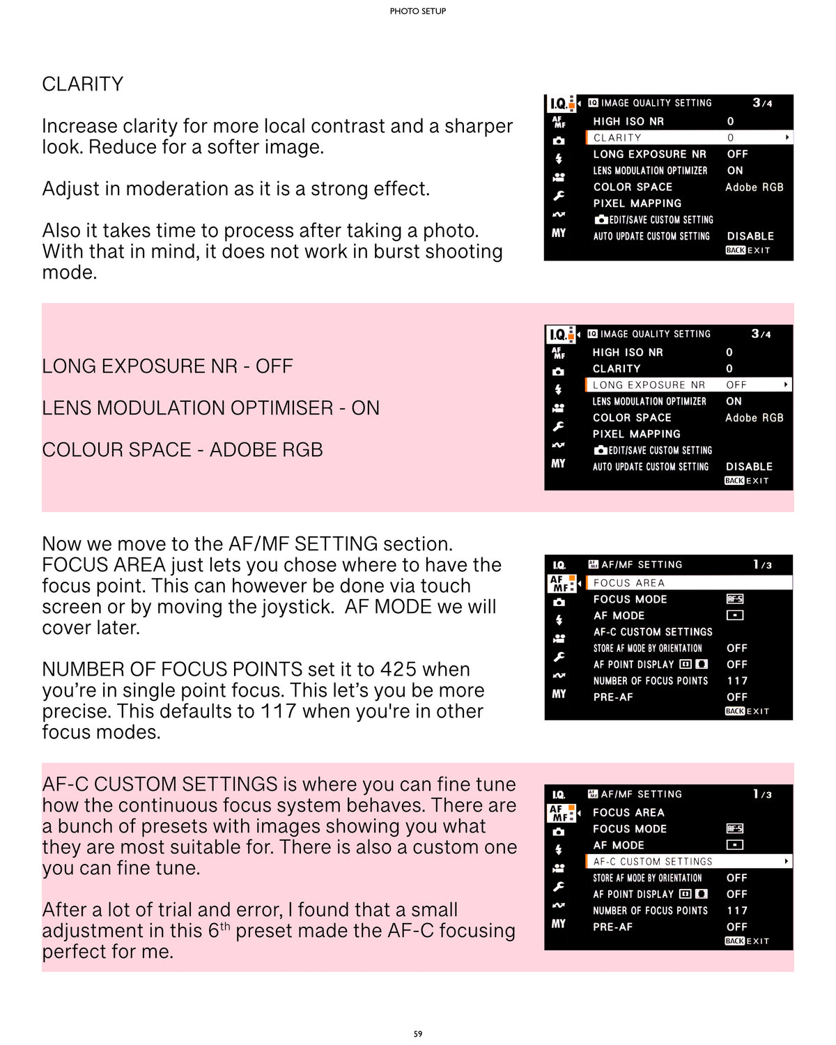 Fujifilm XH2 Camera Guide
