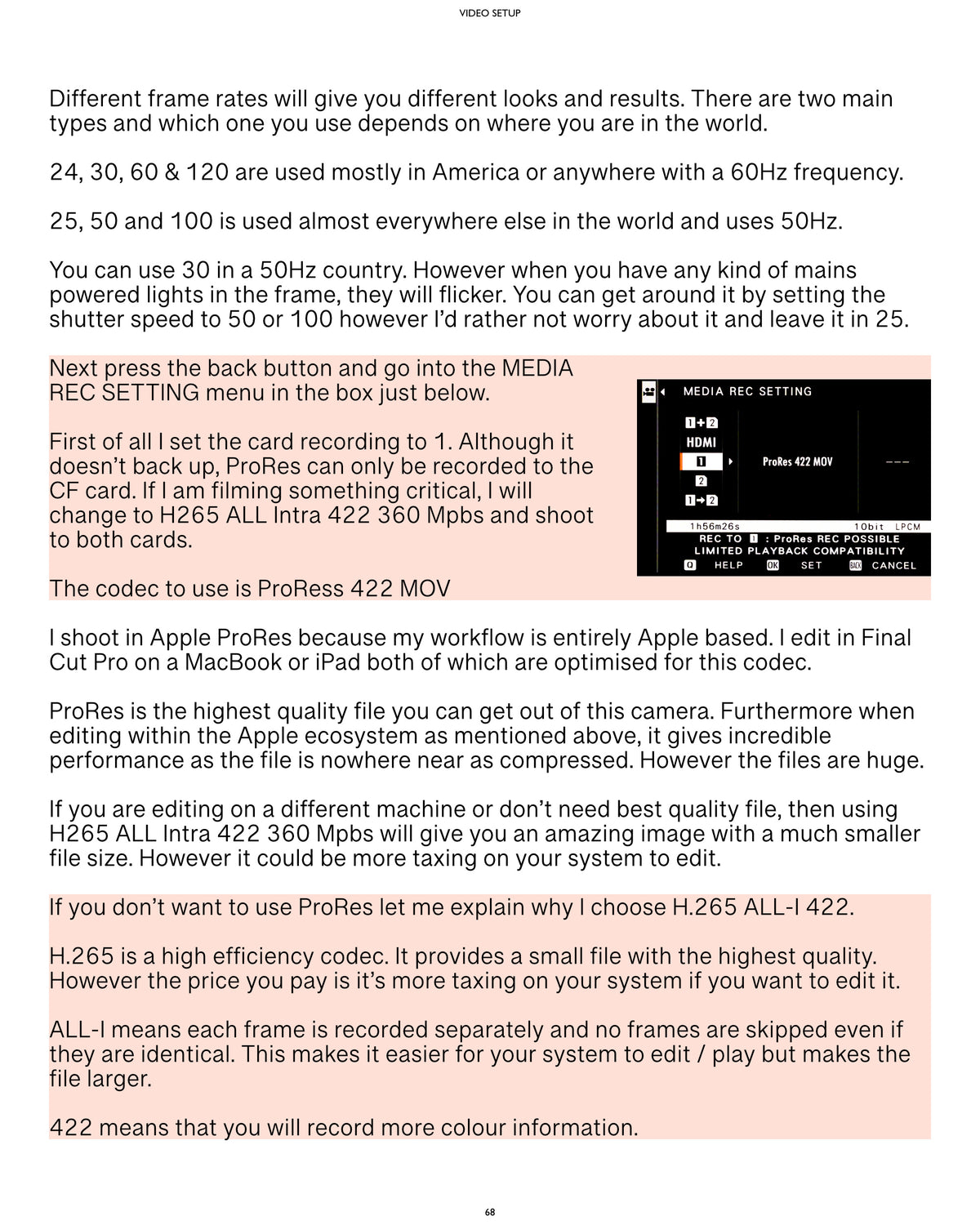Fujifilm XH2 Camera Guide