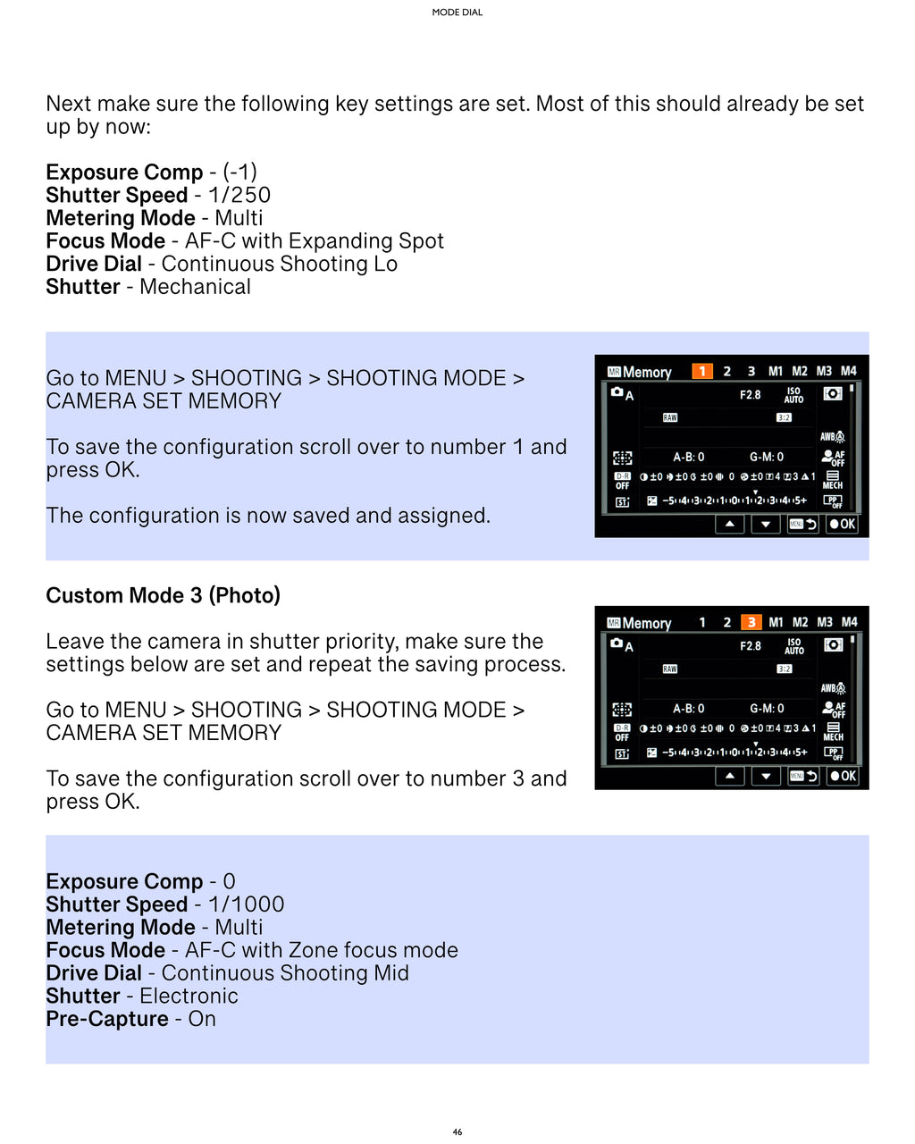 Sony A1II Camera Guide